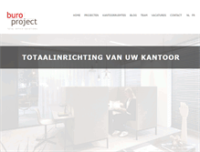 Tablet Screenshot of buroproject.be
